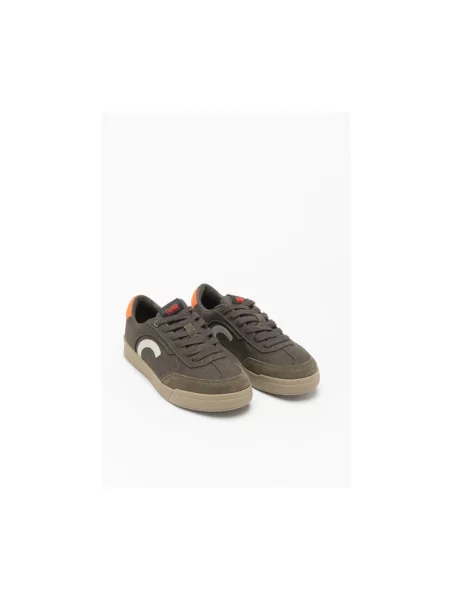 Sneakersy Colmar skórzane do tenisa zielone