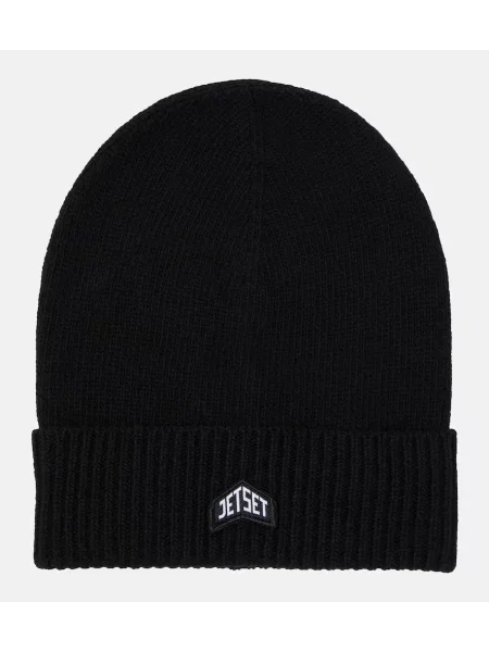 Czapka Jet Set wełniana czarna