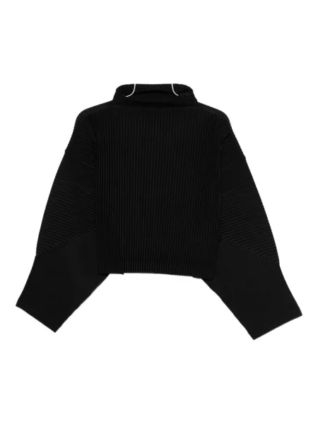 Tricou Homme Plisse Issey Miyake plisat negru