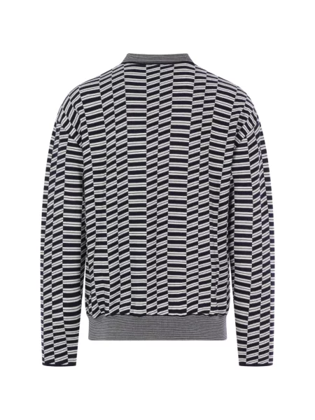 Polo Giorgio Armani cu dungi albastru