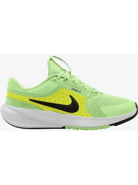 Buty do biegania Nike Star Runner 5 zielony limonkowy żółty junior czarny
