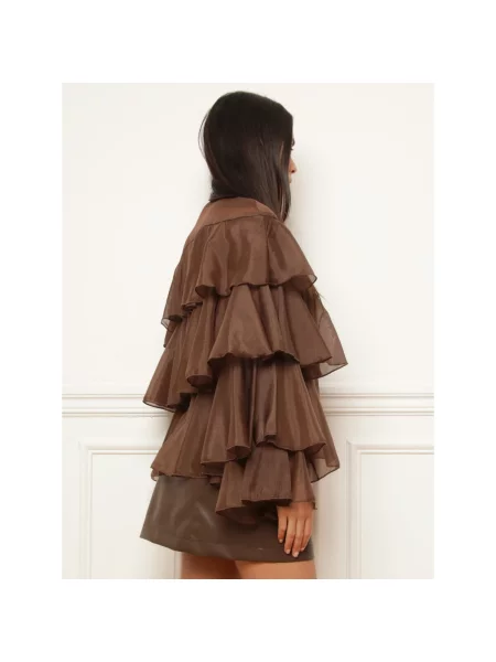 Bluza La Modeuse smeđa