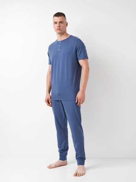 Костюмный костюм Roza синий