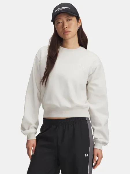 Hanorac crewneck Under Armour negru