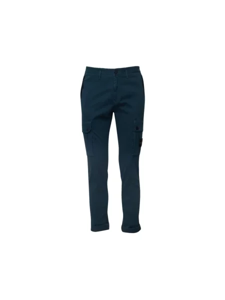 Spodnie cargo Stone Island z kamieniami zielone