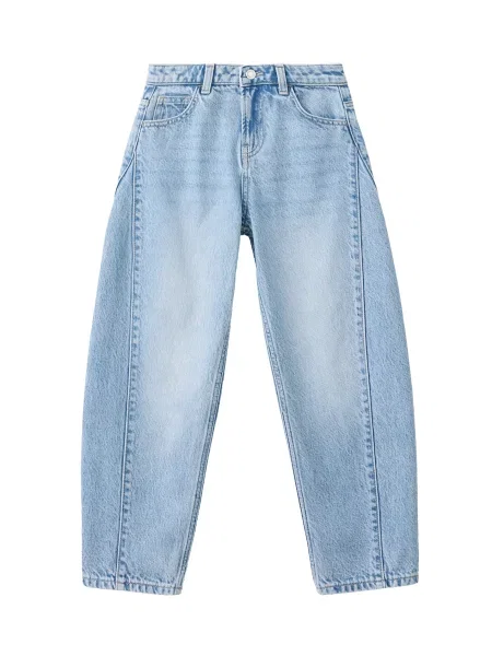 MANGO KIDS Jeans denim albastru