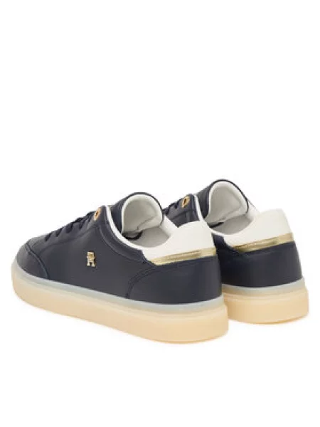 Tommy Hilfiger Laisvalaikio batai Th Chic Sneaker Elevated Tamsiai mėlyna