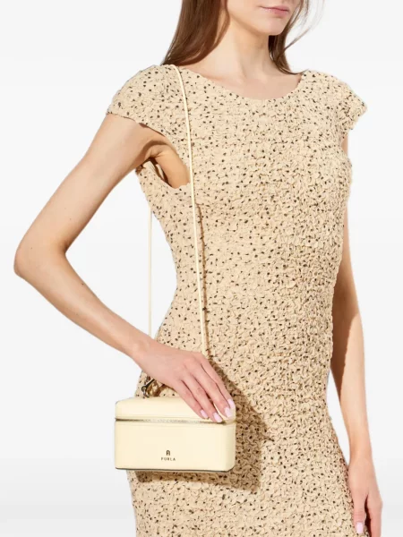 Geantă shopper Furla din piele