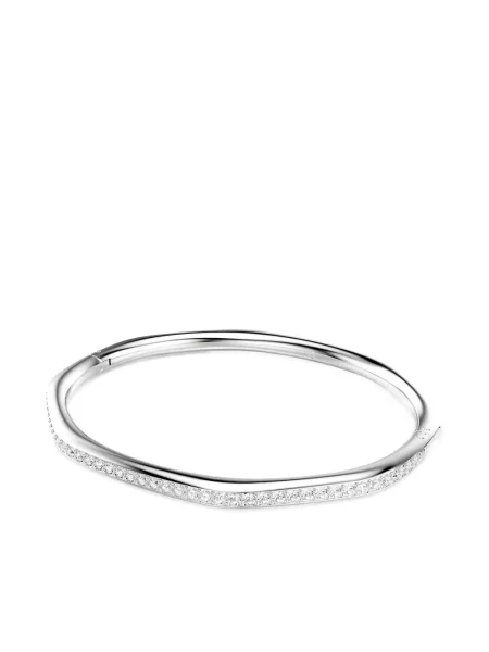 Brăţară Swarovski de cristal argintiu