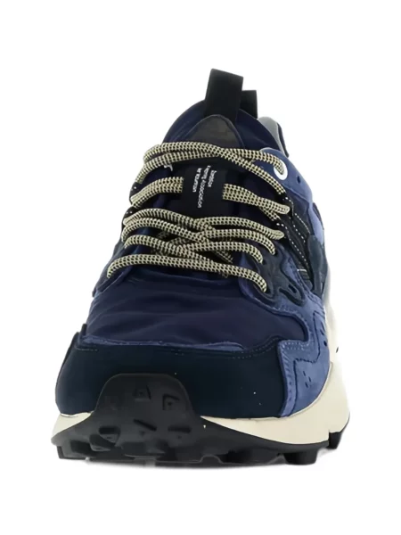 Szarvasbőr virágos sneaker Flower Mountain kék