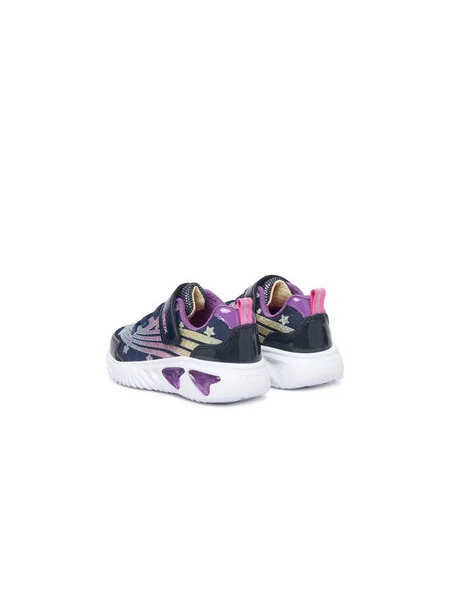 Sneakersy Geox J Assister Girl M Tmavomodrá