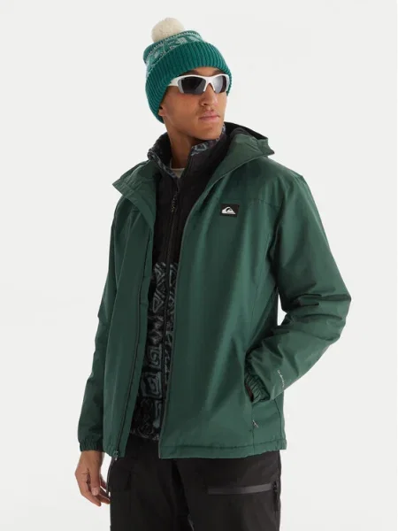 Quiksilver Geacă Overcast 3K verde