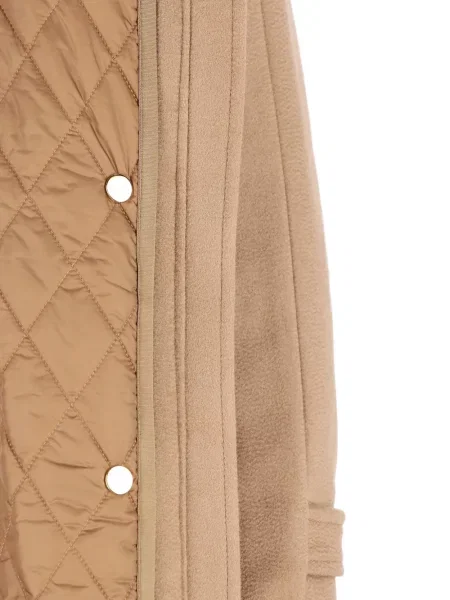 Palton Max Mara de lână maro