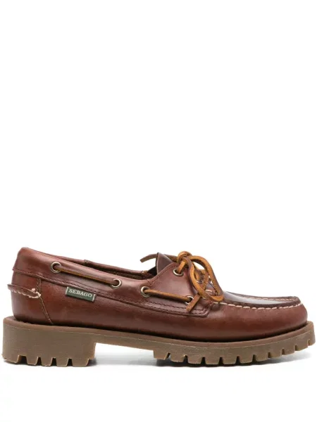 Pantofi loafer Sebago din piele maro