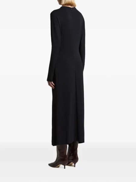 Rochie maxi Peserico cu volane albastru