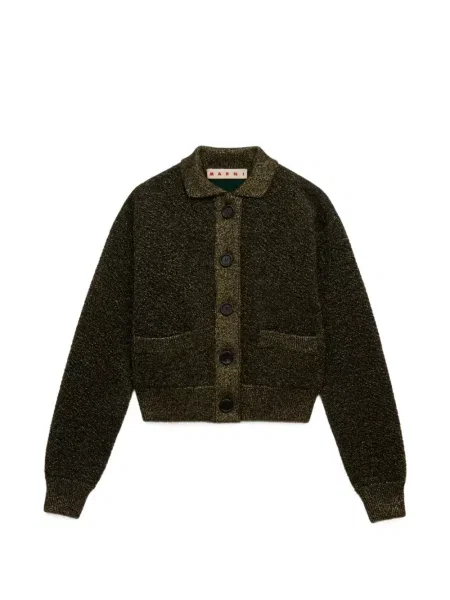 Cardigan Marni de lână negru