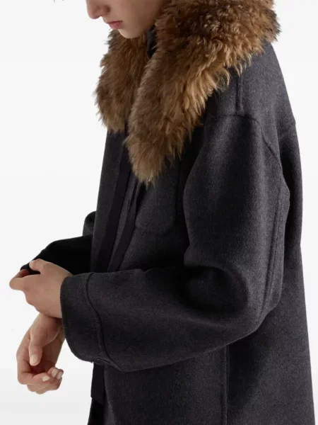 Palton Prada negru