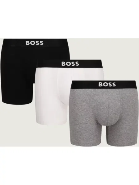 BOSS BLACK Chiloți boxer alb