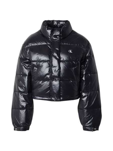 Calvin Klein Jeans Geacă de iarnă negru alb