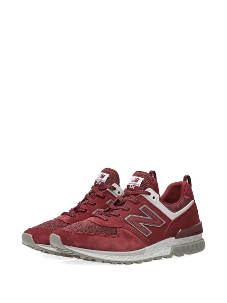 Маратонки New Balance 574 с принт червено