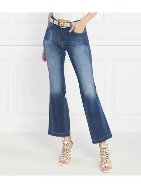 GUESS Blugi SEXY BOOT albastru