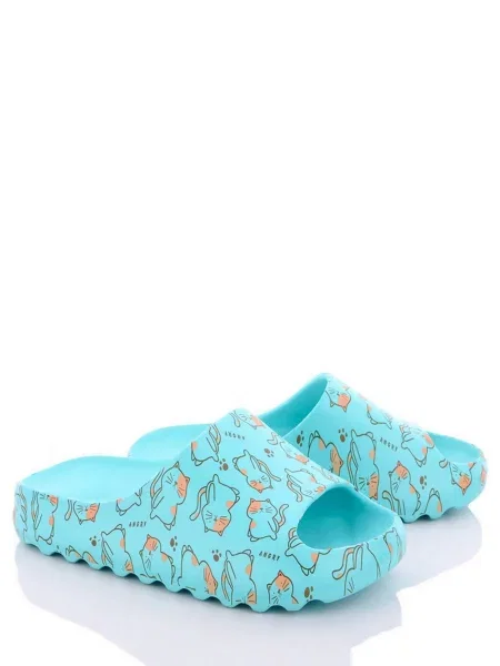 Шлепанцы Caroc бирюзовый