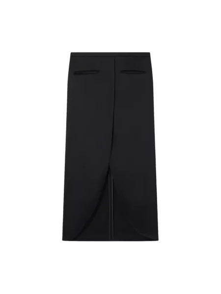 Maksi spódnica maxi Courreges czarna