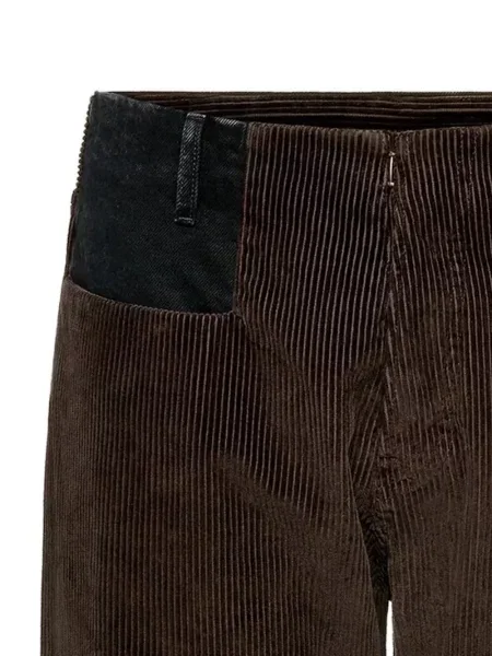 Blugi drepți Maison Margiela maro