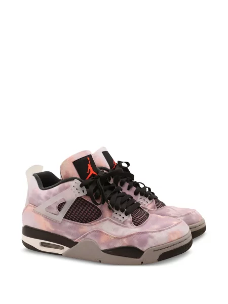 Sneakerși Jordan din canvas violet