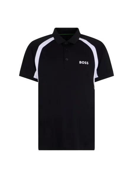 Koszulka polo Boss czarna