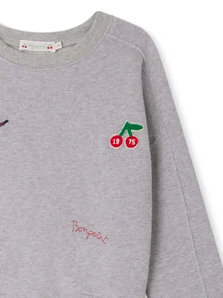 Bluza dziecięca Bonpoint szara