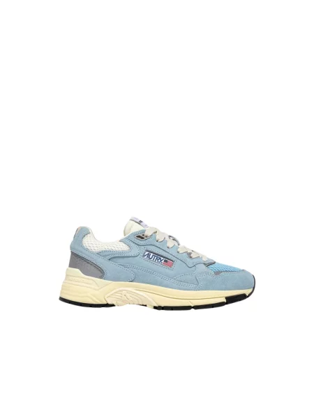 Sneakersy Autry skórzane niebieskie