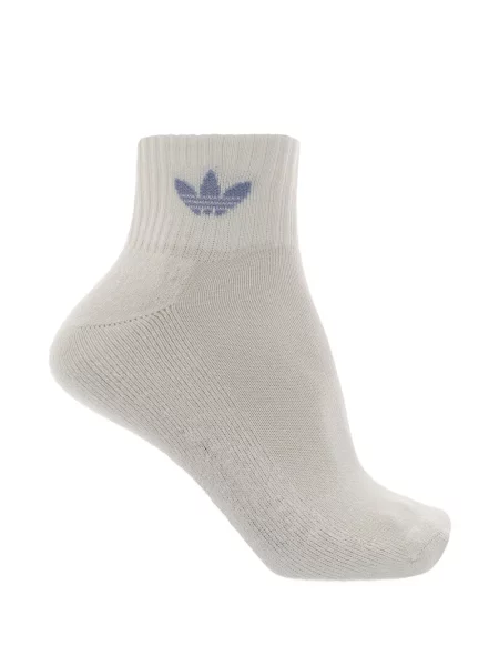 Чорапи Adidas с автограф бяло