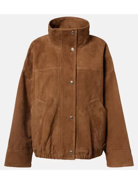 Kurtka Róhe zamszowa brązowa