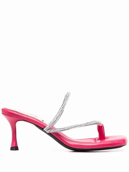 Sandale N°21 de cristal roz