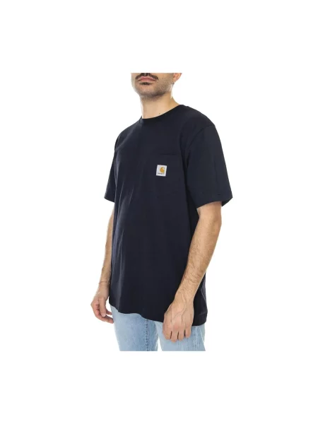 Koszulka Carhartt Wip niebieska