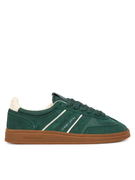 Tommy Jeans Superge The Greenwich Edge Suede zelena