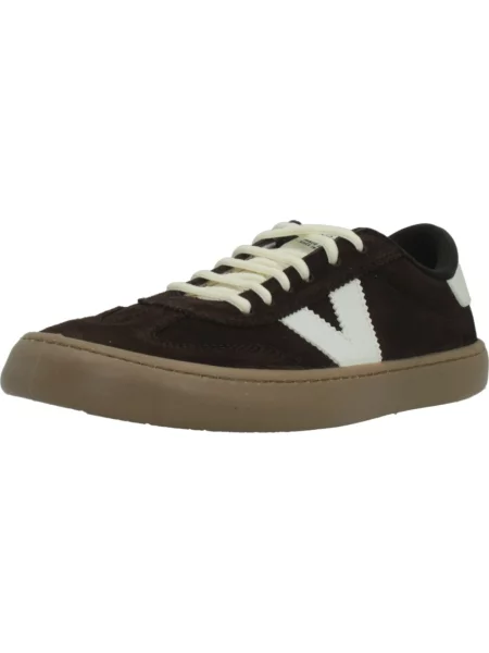Sneakersy Victoria zamszowe brązowe