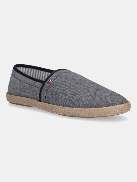 Еспадрили Tommy Hilfiger HILFIGER CHAMBRAY ESPADRILLE тъмносиньо