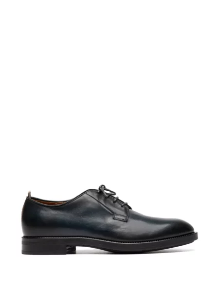 Pantofi derby Officine Creative cu șireturi din dantelă albastru
