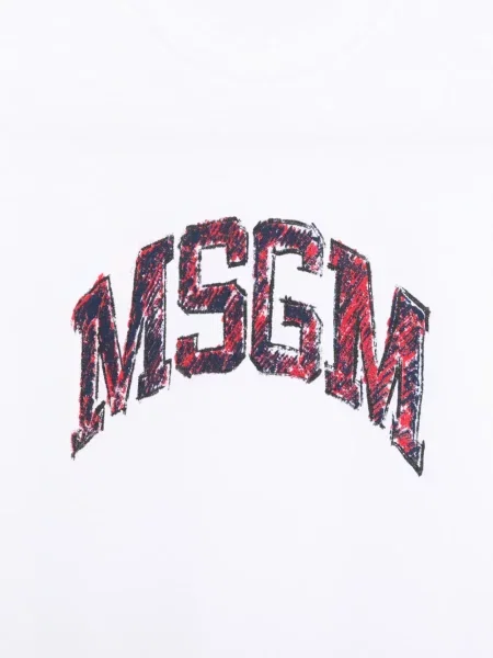 Koszulka dziecięca Msgm biała