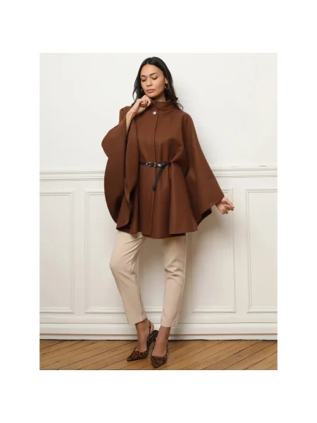 Palton La Modeuse maro