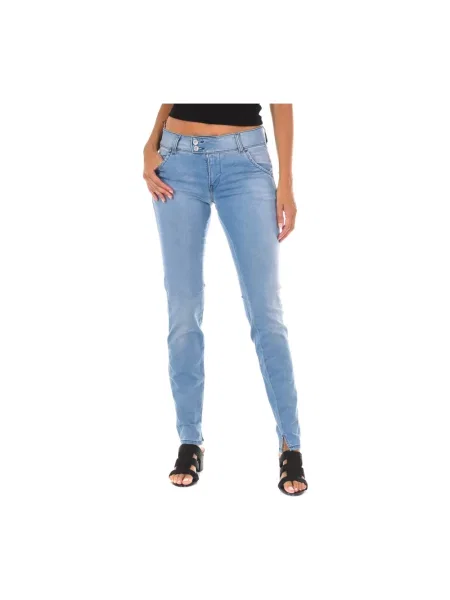 Jeansy Met niebieskie