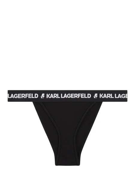 Chiloți brazilieni Karl Lagerfeld negru