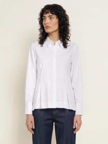 Marc Cain Košilová Halenka white bílá