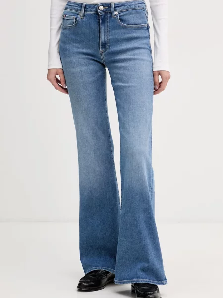Tommy Hilfiger flare traperice ženske plava