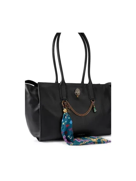 Kurt Geiger London torebka shopper skórzana SLOANE czarna
