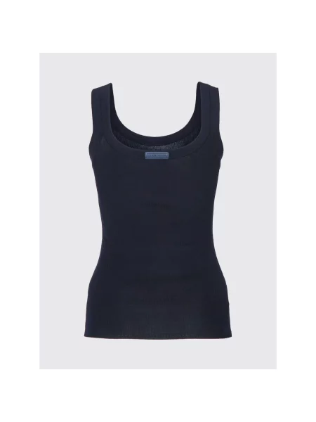 Blúzka Elisabetta Franchi modrá