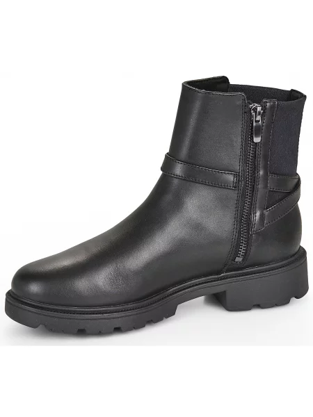 Kotníkové boty Clarks černé