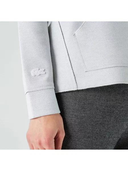 Lacoste Bluza Z Kapturem biała